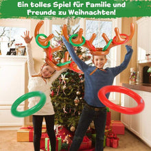 Laden Sie das Bild in den Galerie-Viewer, Weihnachtsren-Geweih Ringe-Werfen Spielzeug
