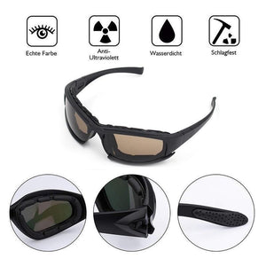 Blendfreie Motorradbrille (1 Satz)