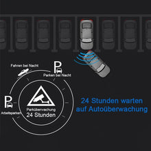 Laden Sie das Bild in den Galerie-Viewer, Auto-Rückspiegel, der Recorder-Doppeltes vor und nach der Aufnahme mit dem Umkehren des Bild-Bandes fährt
