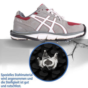 🏃🧗🚶Universal Schneeschuh Spikes rutschfeste Schuhe Abdeckung für Winter