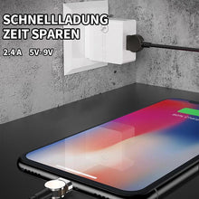 Laden Sie das Bild in den Galerie-Viewer, 3 in 1 Ladekabel - kann zwei Mobiltelefone gleichzeitig laden
