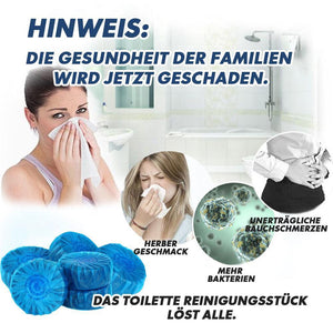 Automatisches Toilette Reinigungsstück, 6 PCS