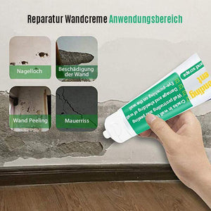 Wandreparaturcreme für Hauswand und Wandschälen