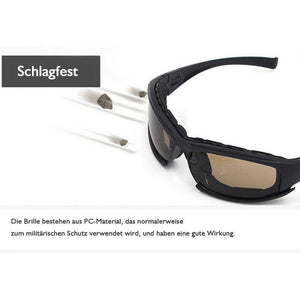 Blendfreie Motorradbrille (1 Satz)