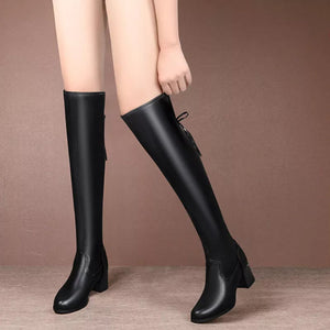 Elastische Weiche Warme Bequeme Stiefel