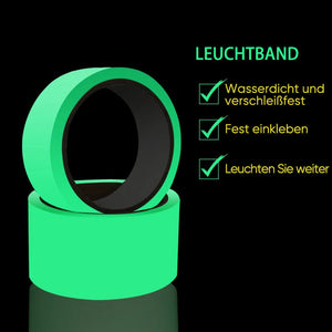 Leuchtendes Warnband