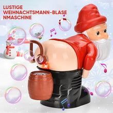 Laden Sie das Bild in den Galerie-Viewer, Lustige Weihnachtsmann-Blasenblasmaschine
