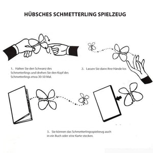 Hübsches Schmetterling Spielzeug, 5/ 10 Stück