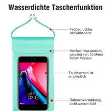 Laden Sie das Bild in den Galerie-Viewer, Wasserdichte Tasche für Handys
