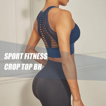 Laden Sie das Bild in den Galerie-Viewer, Sport Fitness Crop Top BH
