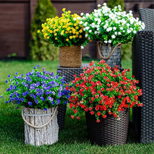 Laden Sie das Bild in den Galerie-Viewer, Künstliche Blumen im Freien, 2er-Pack
