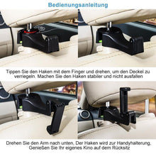 Laden Sie das Bild in den Galerie-Viewer, Auto Kopfstütze Haken ( 2er im Set, Normal/ Mit Licht )
