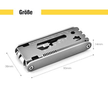 Laden Sie das Bild in den Galerie-Viewer, 17 in 1 Multifunktionswerkzeug aus rostfreiem Stahl
