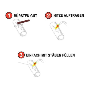 🔥Professioneller Gas Schweißbrenner mit Schlauch