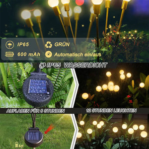 Solar Garten LED Glühwürmchen Steckleuchte