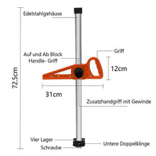 Laden Sie das Bild in den Galerie-Viewer, Schneidwerkzeug für Gipskartonplatten mit Doppelklinge
