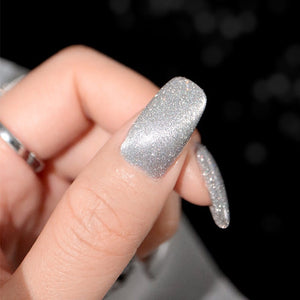 🎉Laser Diamant Katzenaugen Nagellack