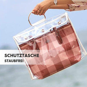 Transparente staubdichte Tasche