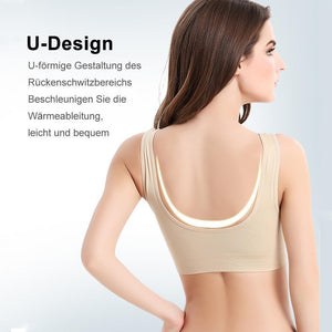 Bequee bequemer nahtloser BH mit abnehmbaren Pads, 3 Stücke