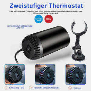 Tassenform Auto Warmluftgebläse