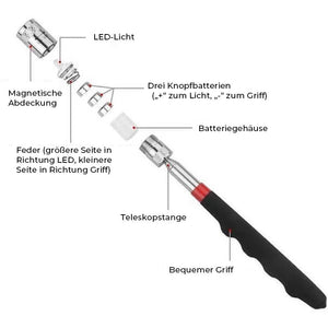 LED Magnetisches Einziehbares Kommissionierwerkzeug