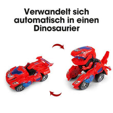 Laden Sie das Bild in den Galerie-Viewer, Transformieren Dinosaurier LED Auto (zufällige Farbe)
