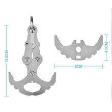 Laden Sie das Bild in den Galerie-Viewer, Rostfreier-Stahl faltbarer Schwerkraft Haken
