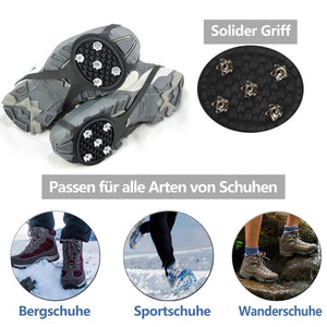 🏃🧗🚶Universal Schneeschuh Spikes rutschfeste Schuhe Abdeckung für Winter