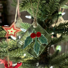 Laden Sie das Bild in den Galerie-Viewer, Weihnachtsbaum-Anhänger aus Glas
