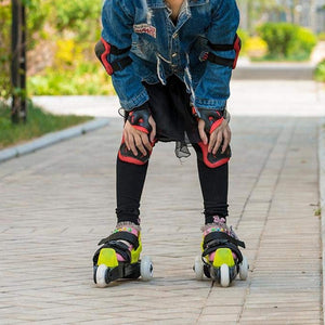 Stabilere, leicht zu tragende Rollschuhe