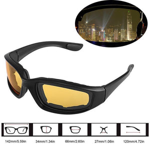 Blendfreie Motorradbrille (1 Satz)