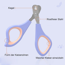 Laden Sie das Bild in den Galerie-Viewer, Professionelle runde Loch Haustier Nagelknipser
