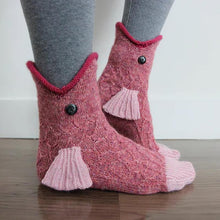 Laden Sie das Bild in den Galerie-Viewer, 🎅Weihnachtsschlussverkauf🎅Süße Gestrickte Tiersocken
