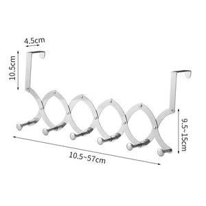 Einziehbarer Kleiderbügel aus Metall