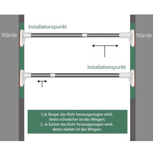 Laden Sie das Bild in den Galerie-Viewer, 🔥Teleskopkleidung Rod aus Edelstahl
