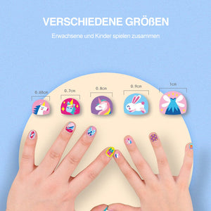 Nagelaufkleber Set Für Kinder(520 Stück)