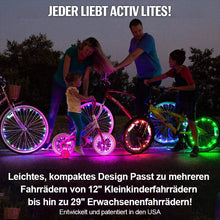 Laden Sie das Bild in den Galerie-Viewer, Fahrrad-Rad-Lichtstreifen
