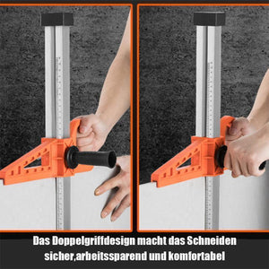 Schneidwerkzeug für Gipskartonplatten mit Doppelklinge