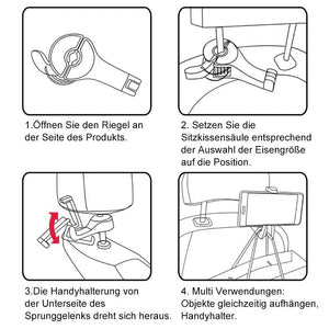 Kopfstützenhalterung Auto Haken