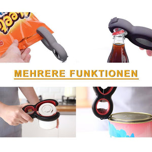 6 in 1 multifunktionaler tragbarer Flaschenöffner