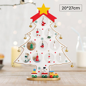 DIY Weihnachtsbaum-Set aus Holz