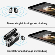 Laden Sie das Bild in den Galerie-Viewer, 2-in1 Bluetooth-Headset &amp; Externer Akku
