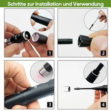 Laden Sie das Bild in den Galerie-Viewer, Einstellbares rotes Laservisier-Kit
