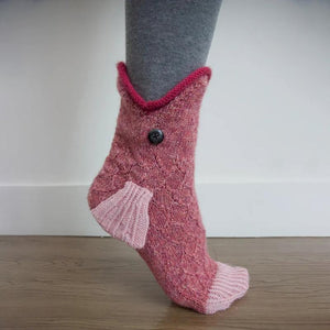 🎅Weihnachtsschlussverkauf🎅Süße Gestrickte Tiersocken