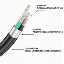 Laden Sie das Bild in den Galerie-Viewer, 3 in 1 Ladekabel - kann zwei Mobiltelefone gleichzeitig laden
