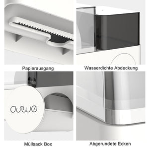 Wasserdichte 3-in-1-Aufbewahrungsbox für Badezimmer