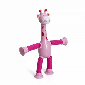 🎁Teleskop-Giraffenspielzeug mit Saugnapf