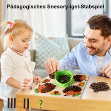 Laden Sie das Bild in den Galerie-Viewer, Pädagogisches sensorisches Igel-Stabspiel
