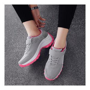 Bequeme Atmungsaktive Damen Sport Schuhe