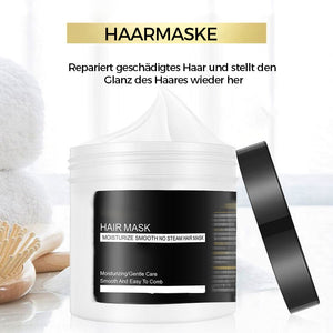 Verdunstungsfreie Maske für krauses Haar